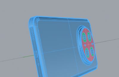 荣耀Magic 7Pro手机3D模型