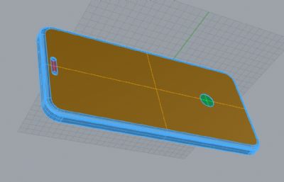 荣耀Magic 7Pro手机3D模型