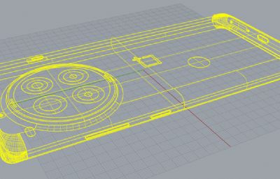 一加Ace 3Pro手机3D模型