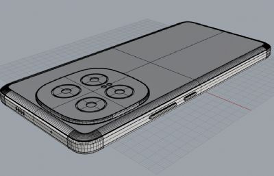 iQOO 13手机3D模型