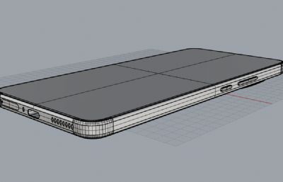 iQOO 13手机3D模型