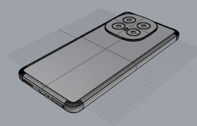 iQOO 13手机3D模型