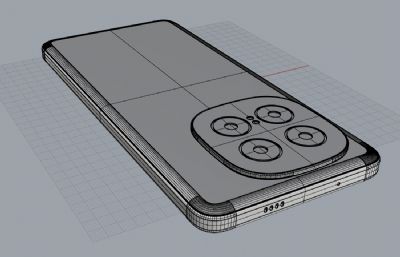 iQOO 13手机3D模型