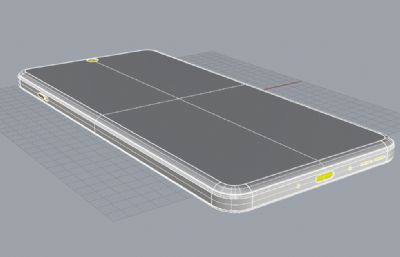 一加13手机3D模型