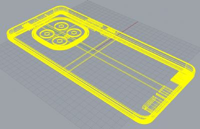 iQOO 13手机3D模型