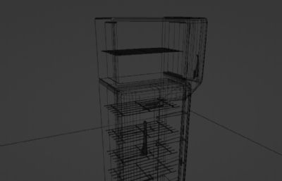 冰箱blender模型,还有obj格式