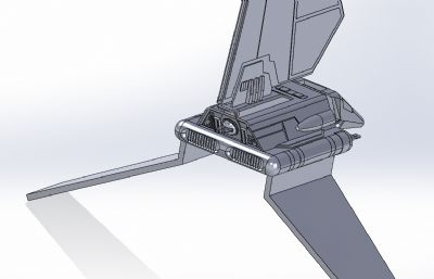 太空飞行器step模型