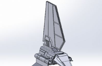 太空飞行器step模型