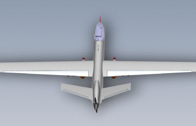 MQ-9捕食者无人机solidworks模型