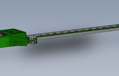 数显游标卡尺solidworks模型