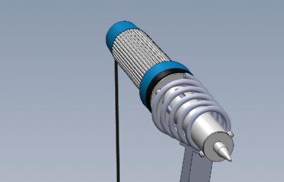 电烙铁solidworks模型