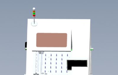 真空成型机solidworks模型