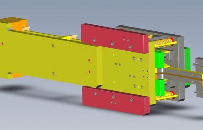 冲孔模具stp模型