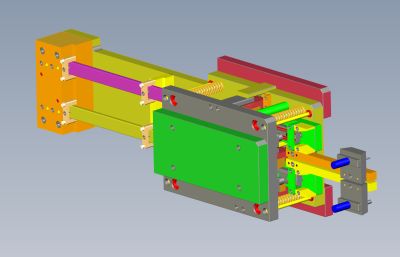 冲孔模具stp模型