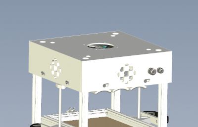 真空成型机solidworks模型