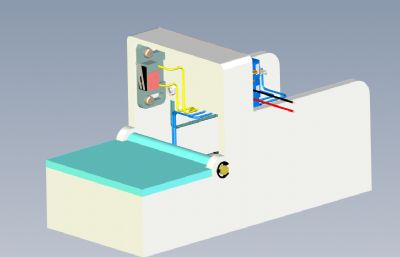 门窗控制开关stp模型