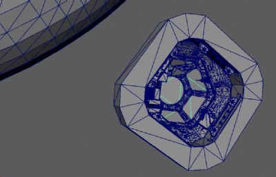 次时代PBR飞船内部观察器 太空舱内部