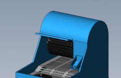 电动擦鞋机solidworks模型