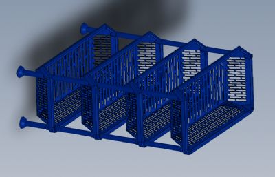 solidworks塑料蔬菜架