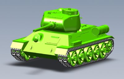 T34重型坦克 装甲车