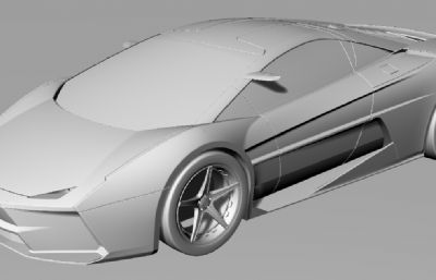 兰博基尼Lambo concept汽车rhino模型