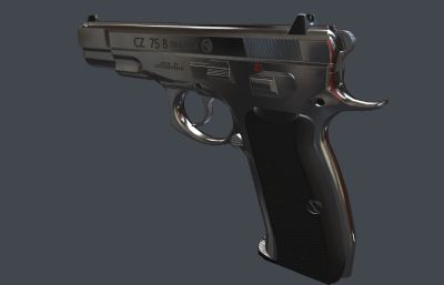 CZ 75 B不锈钢次世代手枪 PBR沙漠之鹰