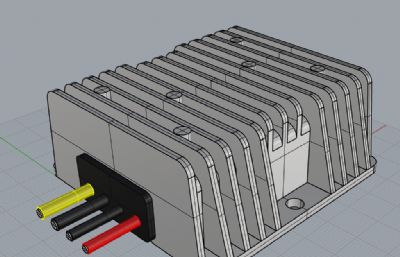 24v至12v转换器rhino模型