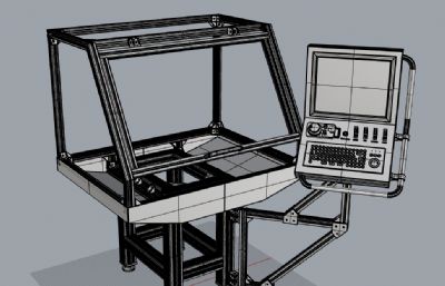 CNC外壳+控制器rhino模型
