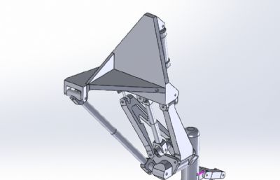 B-1轰炸机起落架solidworks模型