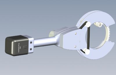 电缆缠绕机solidworks模型