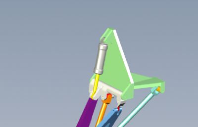 B-1轰炸机起落架solidworks模型