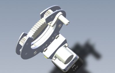 电缆缠绕机solidworks模型