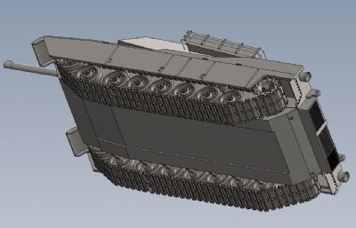 M1 艾布拉姆斯主战坦克solidworks模型