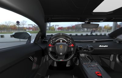 兰博基尼Lamborghini超跑3dmax模型