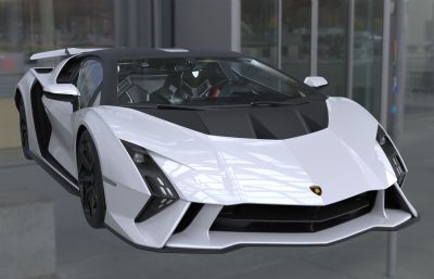 兰博基尼Lamborghini超跑3dmax模型