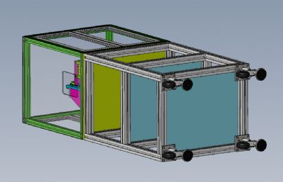 电子模块插头组装机 机械设备 solidworks