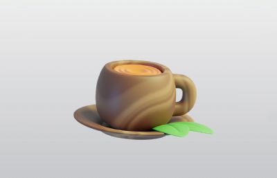 茶,咖啡blender模型