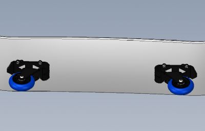 solidworks二轮滑板车