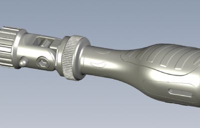 棘轮螺丝刀stp模型