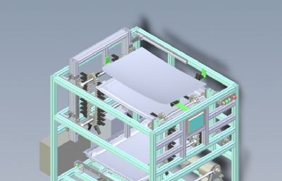 汽车玻璃延时料架