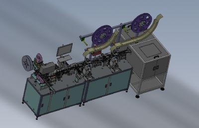 汽车连接器插端包装一体机