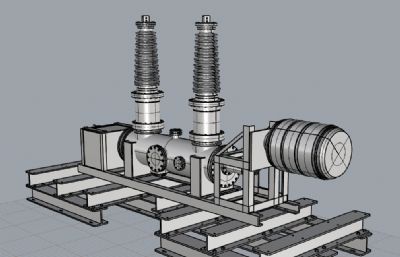 电力试验设备rhino模型