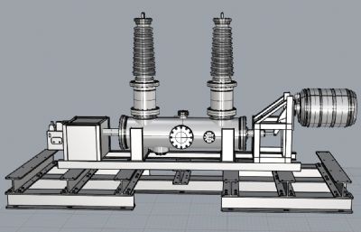 电力试验设备rhino模型