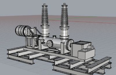 电力试验设备rhino模型