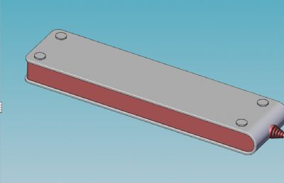 插座插排solidworks模型