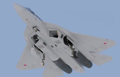 su57 苏57战斗机 落叶飘飞机