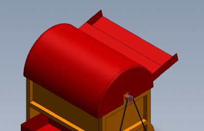 solidworks脱粒机