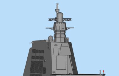 福建舰航母skp,stl模型,stl文件带武器系统