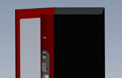 自动售货机solidworks模型