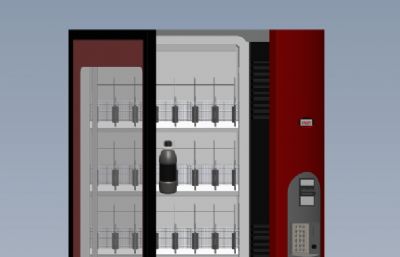 自动售货机solidworks模型